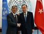 Cumhurbaşkanı Gül, BM Genel Sekreteri Ban Ki-moon ile Görüştü